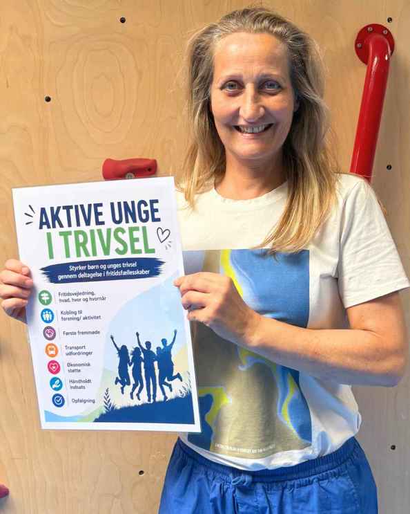Laila Brummer er fritidsvejleder i Aktive Unge i Trivsel i Aabenraa Kommune